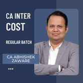 CA Inter Costing | Regular Batch by CA Abhishek Zaware | For Jan 26 & May 26 Exams